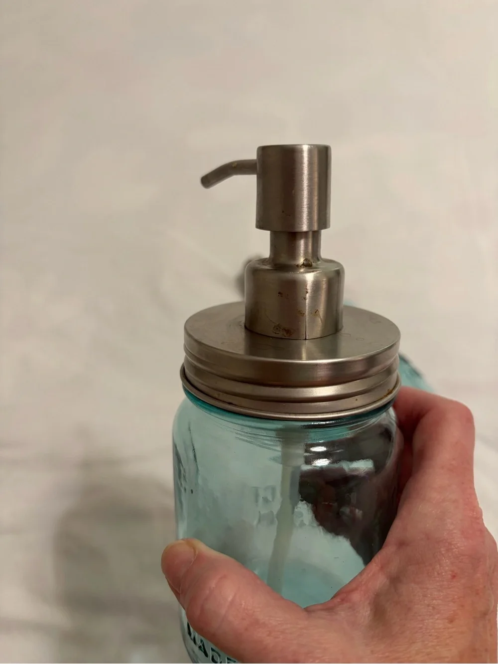 N/A aqua glass